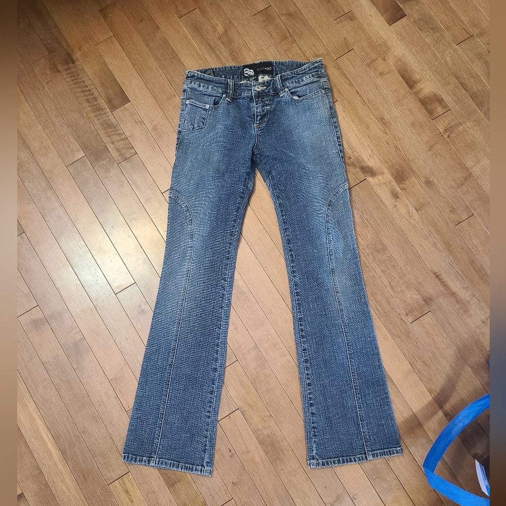 Y2K Vintage Ecko-Red Unlimited Women's Flare Blue Jeans